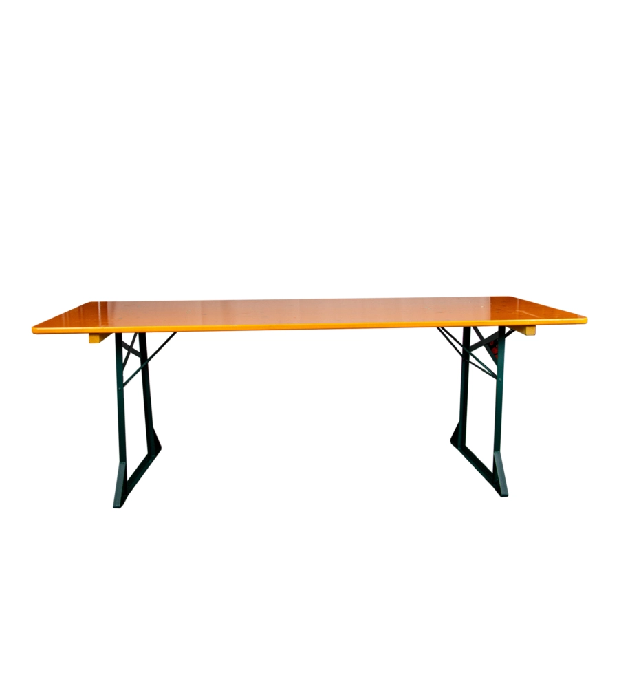 SET BIRRERIA DA ESTERNO EUROGARDEN "MAGNUM" IN LEGNO CON UN TAVOLO E 2 PANCHE PIEGHEVOLI 220X80 CM